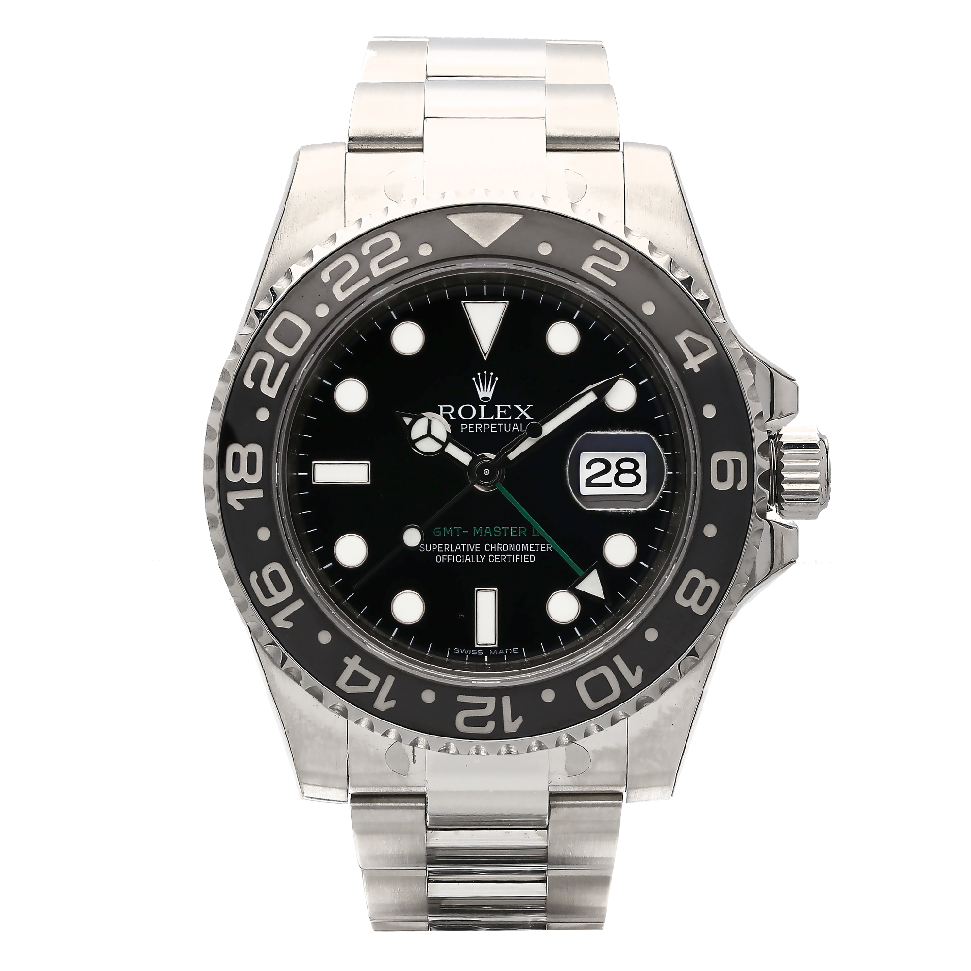 Unworn Rolex GMT-Master II 116710LN 40mm Black Dial Watch – 2007, Fully Stickered, Full Set