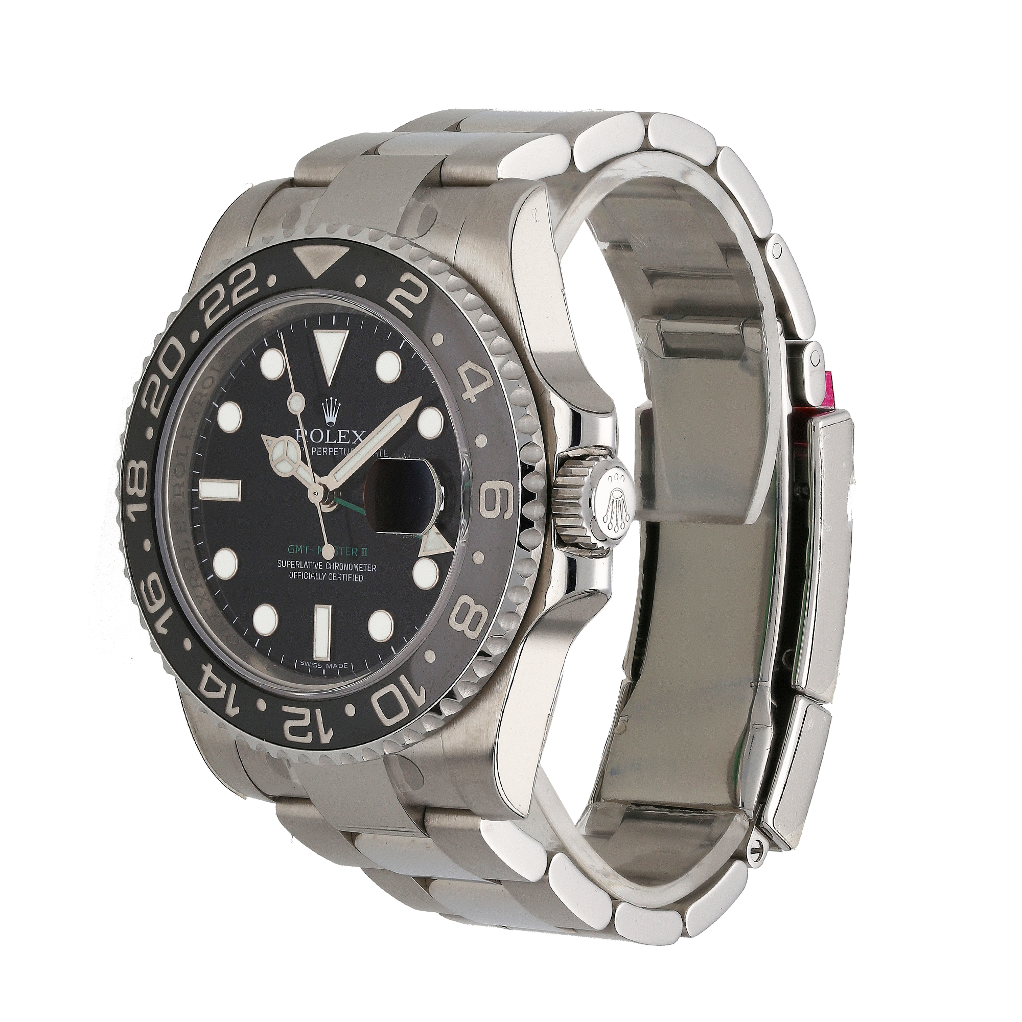 Unworn Rolex GMT-Master II 116710LN 40mm Black Dial Watch – 2007, Fully Stickered, Full Set