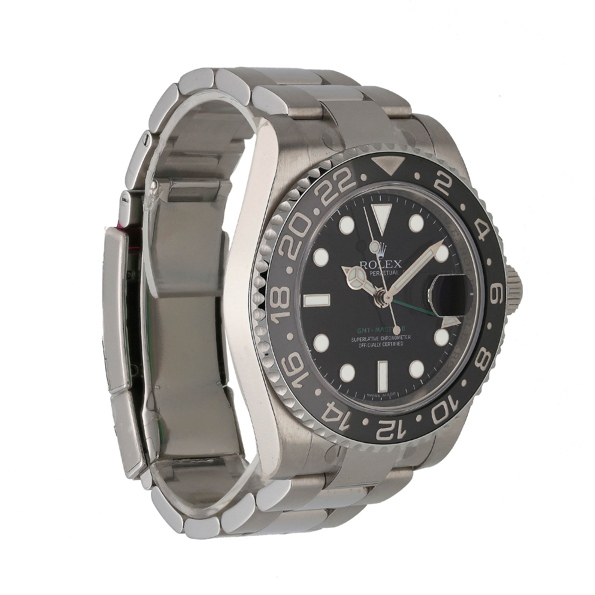 Unworn Rolex GMT-Master II 116710LN 40mm Black Dial Watch – 2007, Fully Stickered, Full Set
