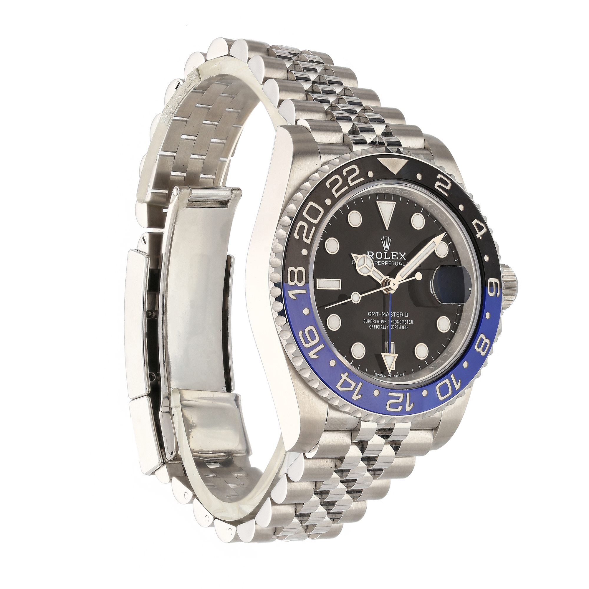 Unworn Rolex GMT-Master II 126710BLNR ‘Batgirl’ Jubilee 40mm Watch – 2022, Full Set