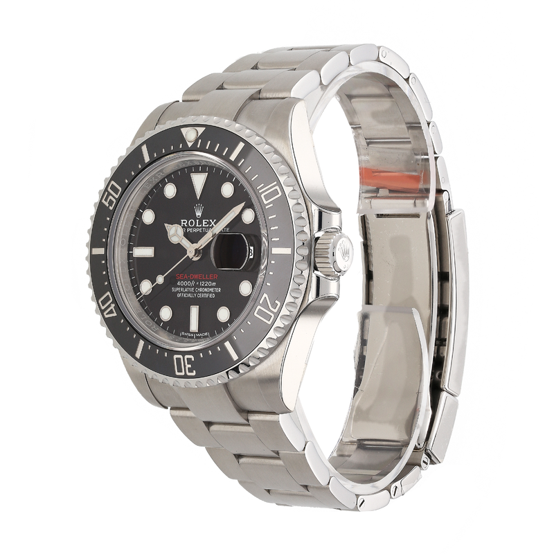 Unworn Rolex Sea-Dweller 126600 ‘Red Writing’ Black Dial Watch – 2017, 44mm, Fully Stickered, Full Set