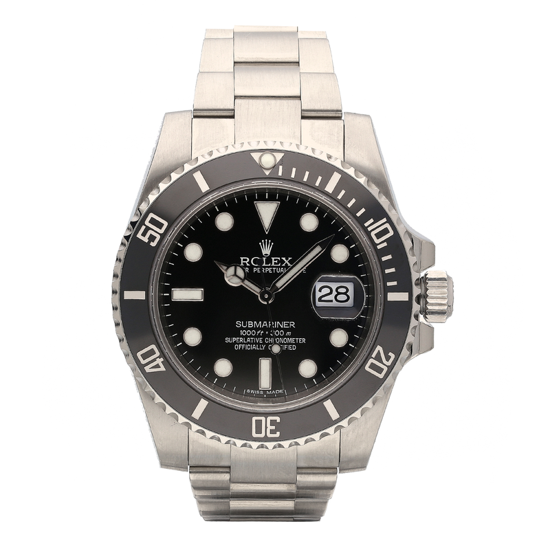 Unworn Rolex Submariner Date 116610LN Black Dial 40mm Stainless Steel Watch – 2010, Full Set