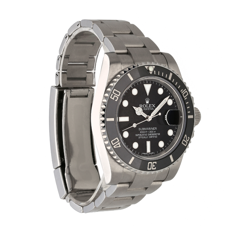 Unworn Rolex Submariner Date 116610LN Black Dial 40mm Stainless Steel Watch – 2010, Full Set