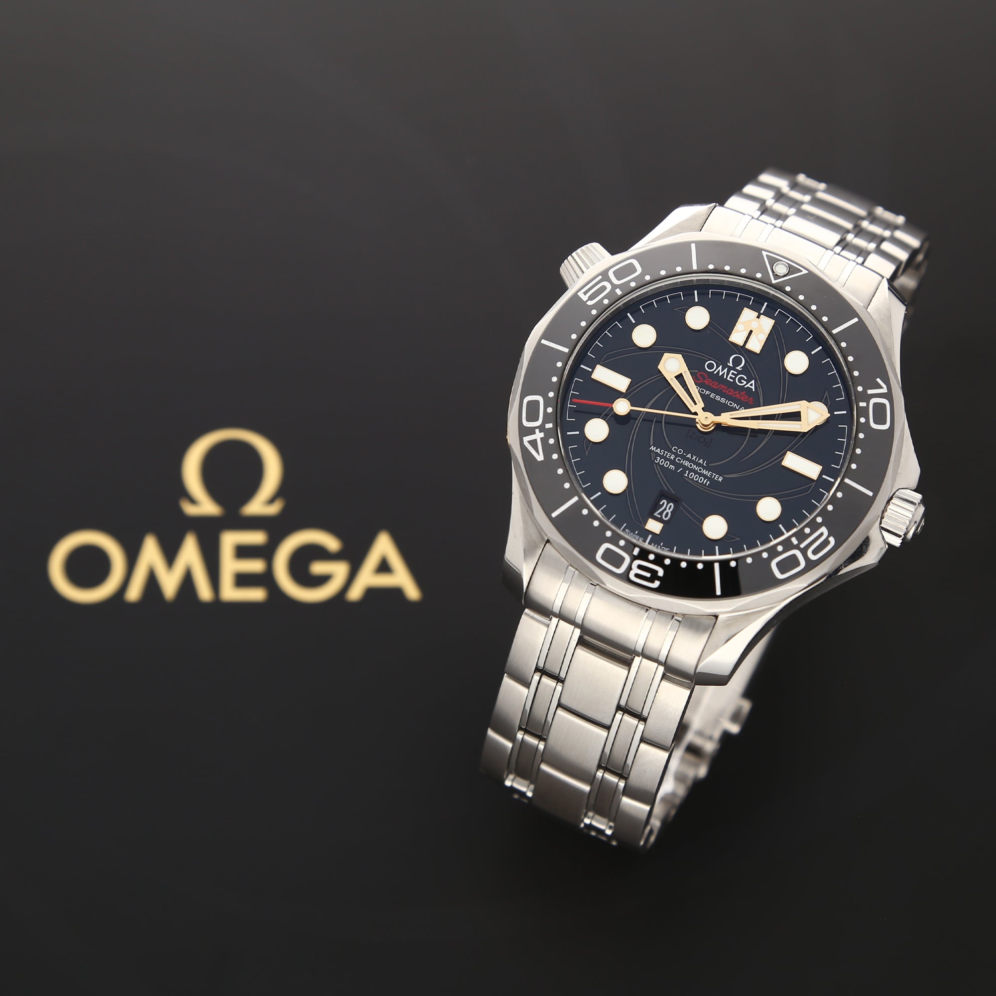 Omega Seamaster Diver 300M James Bond 007 Limited Edition 210.22.42.20.01.004 – 2020, Full Set