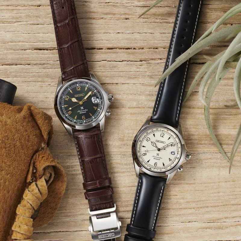 Seiko Prospex Alpinist Automatic Men’s 39.5mm Brown Leather Strap Watch SPB121J1