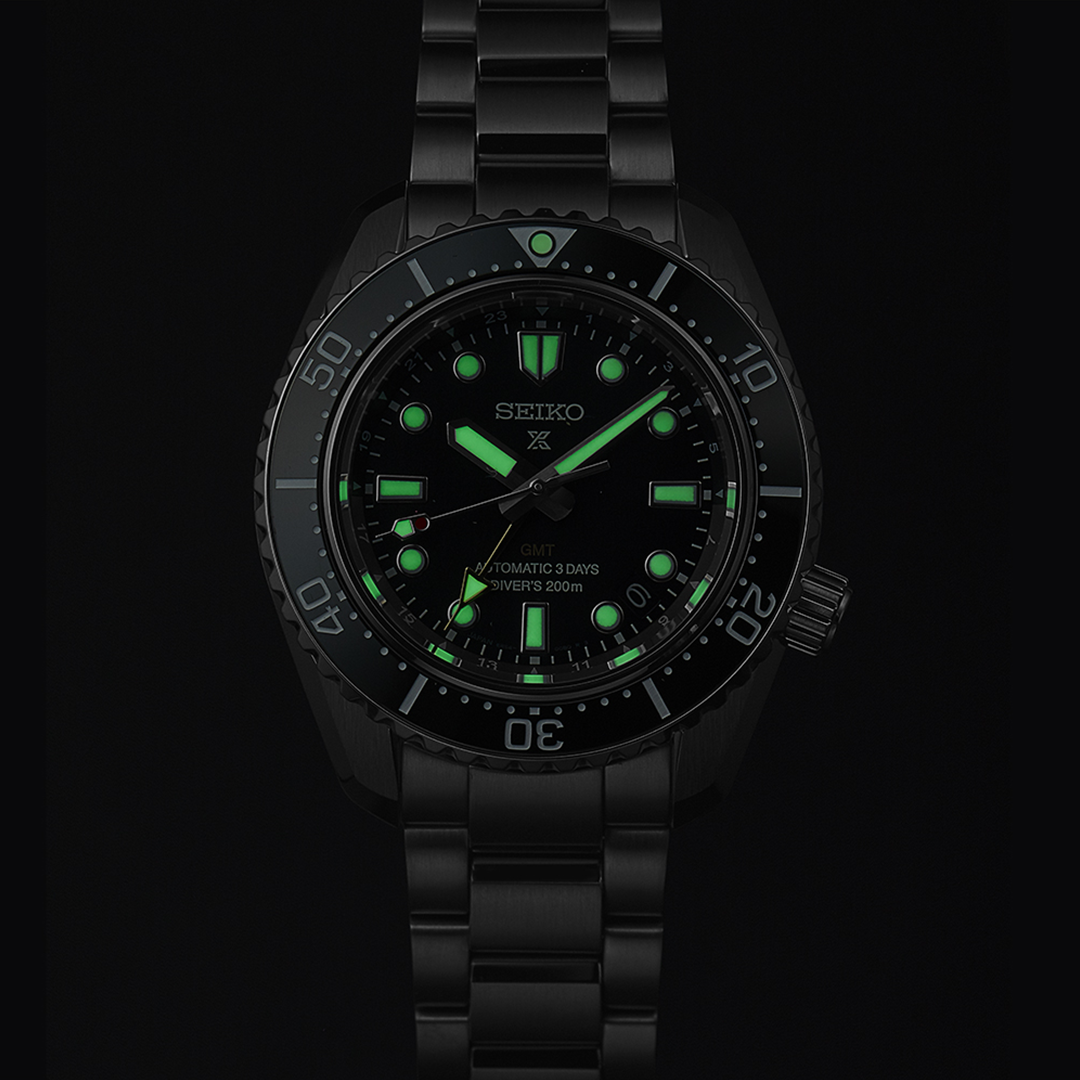 Seiko Prospex Diver’s GMT ‘Marine Green’ Automatic Men’s 42mm Watch SPB381J1
