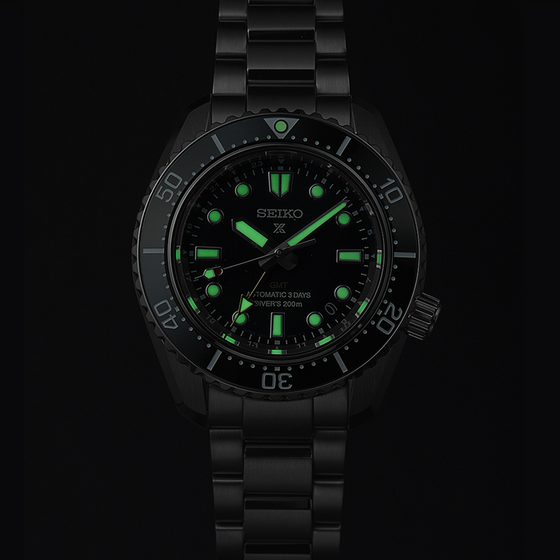 Seiko Prospex Diver’s GMT ‘Marine Green’ Automatic Men’s 42mm Watch SPB381J1