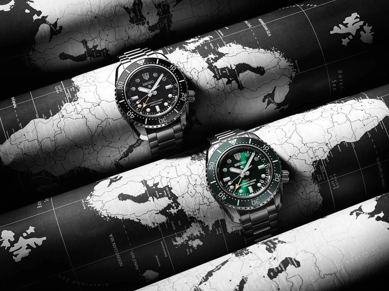 Seiko Prospex GMT Diver’s ‘Dark Depths’ Automatic 42mm Watch SPB383J1