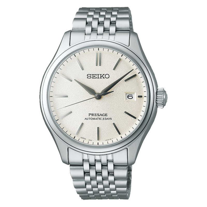 Seiko Presage Classic Series ‘Shiro-iro’ White Automatic 40.2mm Watch SPB463J1