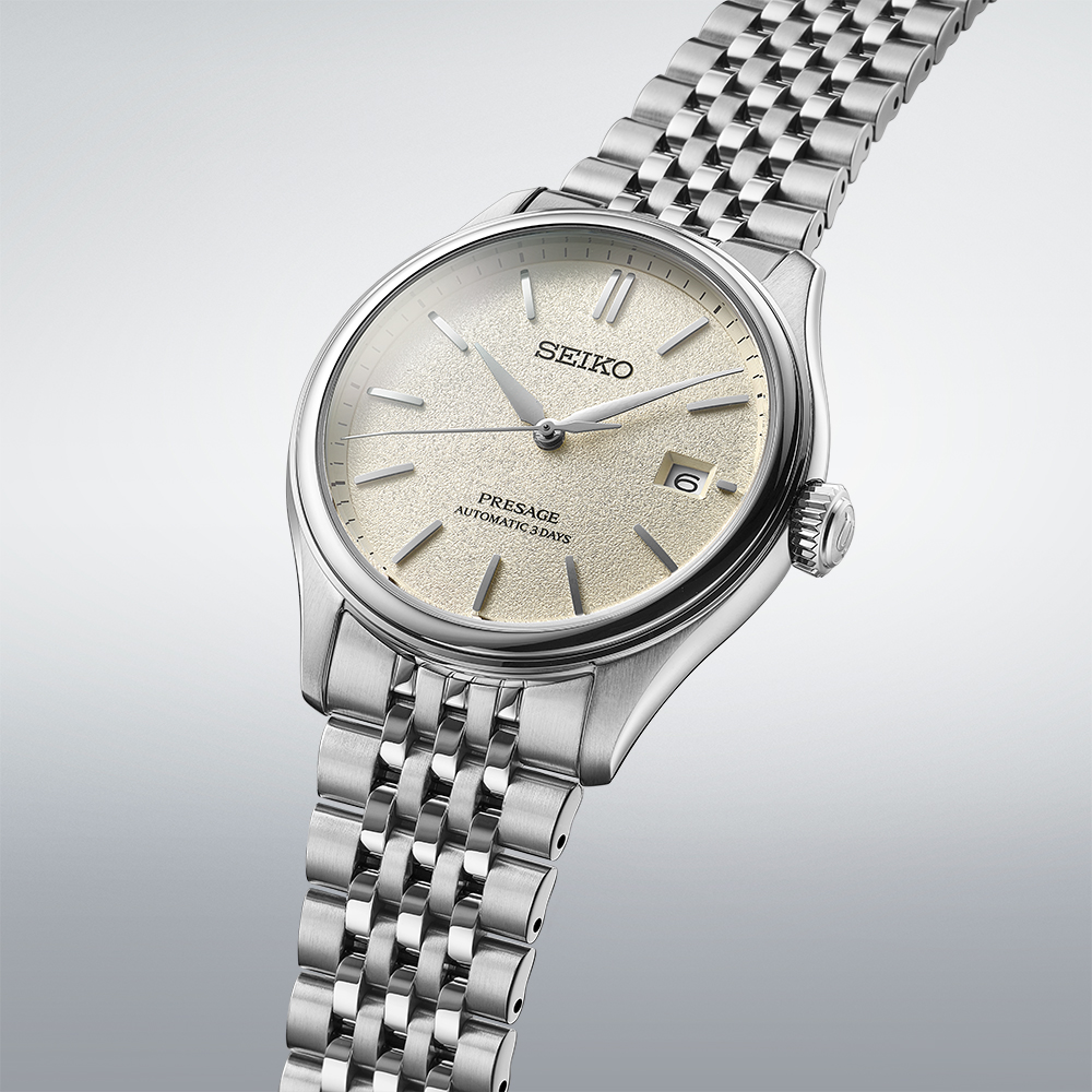 Seiko Presage Classic Series ‘Shiro-iro’ White Automatic 40.2mm Watch SPB463J1