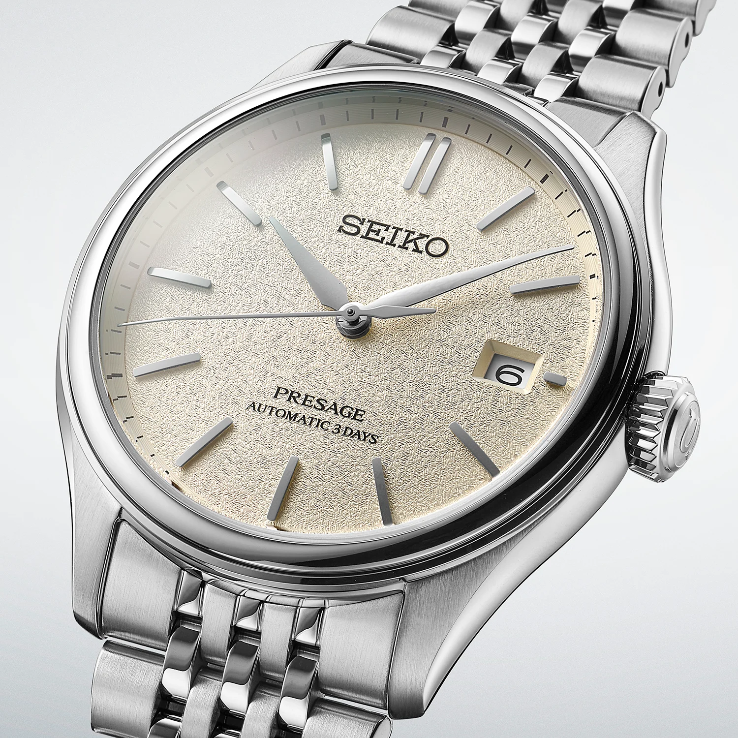 Seiko Presage Classic Series ‘Shiro-iro’ White Automatic 40.2mm Watch SPB463J1