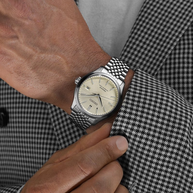 Seiko Presage Classic Series ‘Shiro-iro’ White Automatic 40.2mm Watch SPB463J1