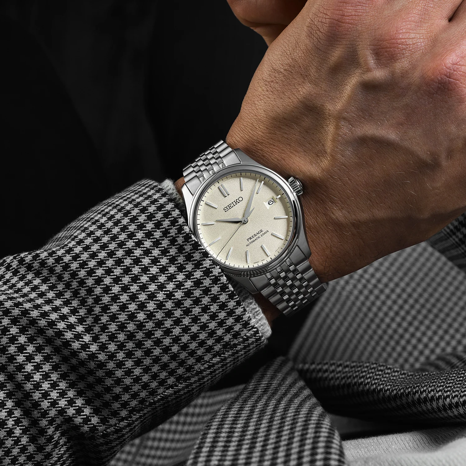 Seiko Presage Classic Series ‘Shiro-iro’ White Automatic 40.2mm Watch SPB463J1