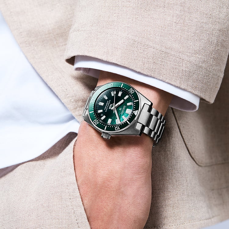 Seiko Prospex 1965 Heritage Diver’s PADI Special Edition Automatic Men’s Green Dial 40mm Watch SPB501J1