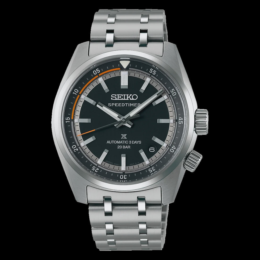 Seiko Speedtimer 6R ‘Compact Countdown’ black-grey Watch SPB515J1