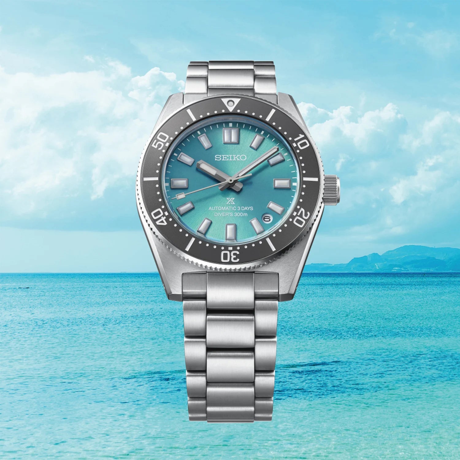 Seiko Prospex 1965 Heritage Diver’s Save the Ocean Limited Edition ‘tranquil teal’ Watch SPB545J1