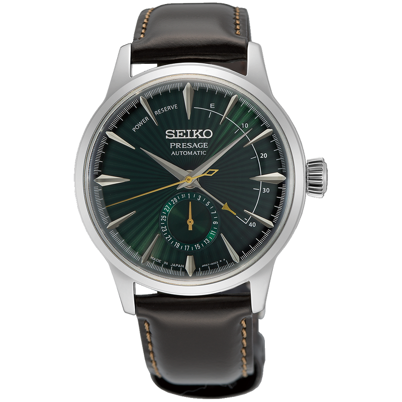 Seiko Presage Cocktail Time ‘Midnight Mockingbird’ Automatic Men’s 40.5mm Strap Watch SSA459J1