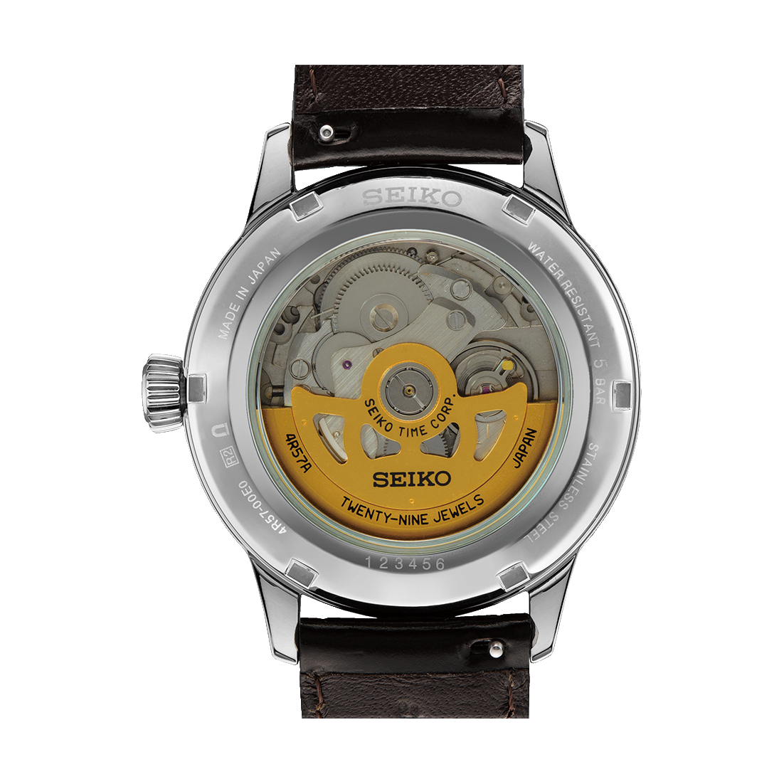 Seiko Presage Cocktail Time ‘Midnight Mockingbird’ Automatic Men’s 40.5mm Strap Watch SSA459J1