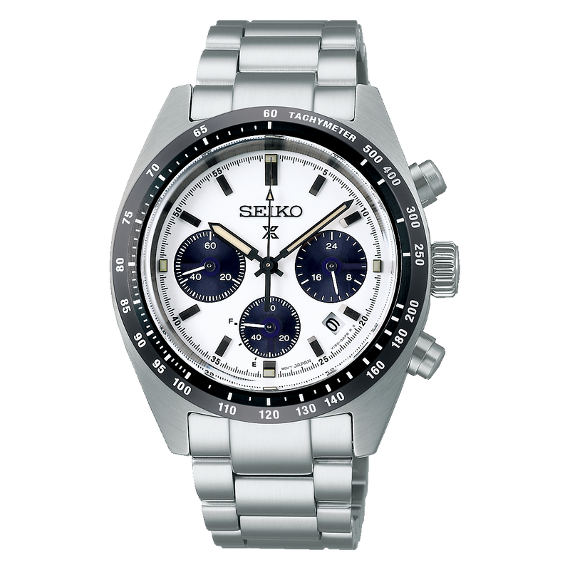 Seiko Prospex Speedtimer Solar Chronograph 1969 Recreation 39mm Men’s Watch SSC813P1