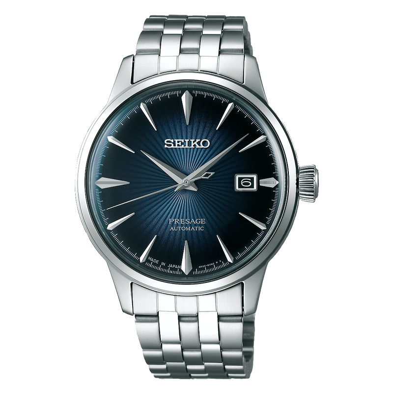Seiko Presage Cocktail Time ‘Blue Moon’ Automatic Men’s 40mm Watch SRPB41J1