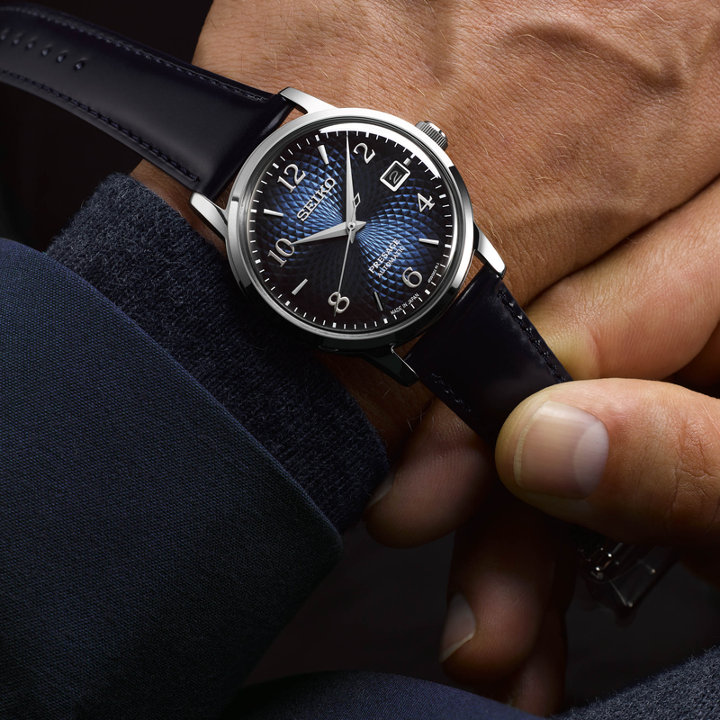 Seiko Presage Cocktail Time ‘Old Clock’ Automatic Men’s 38.5mm Watch SRPE43J1