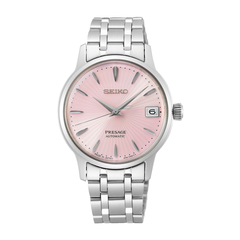 Seiko Presage Cocktail Time ‘White Lady’ Diamond Ladies’ 33mm Twist Watch SRP839J1
