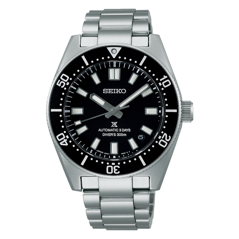 Seiko Prospex 1965 Revival Diver’s Automatic Men’s 40mm ‘Cove Black Dial’ Watch SPB453J1