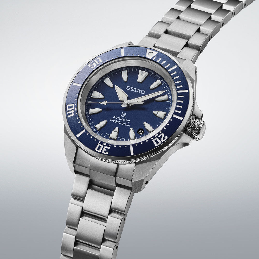 Seiko Prospex 4R Compact Mechanical Diver’s Cobalt Blue 42mm Watch SRPL51K1