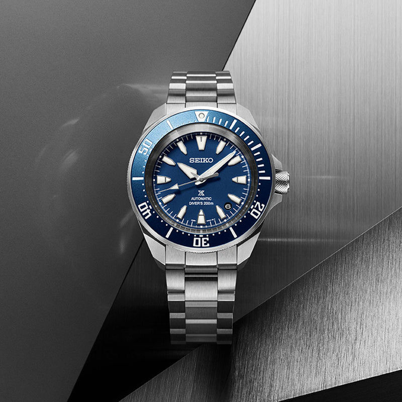 Seiko Prospex 4R Compact Mechanical Diver’s Cobalt Blue 42mm Watch SRPL51K1