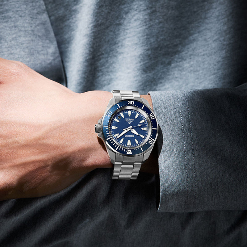 Seiko Prospex 4R Compact Mechanical Diver’s Cobalt Blue 42mm Watch SRPL51K1