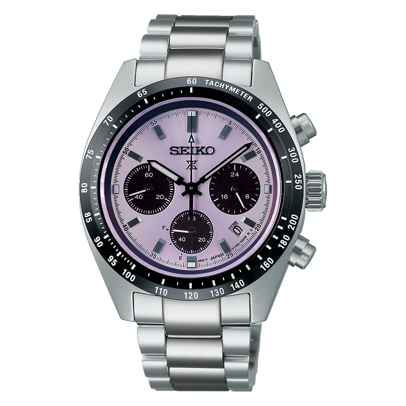 Seiko Prospex Speedtimer Solar Chronograph 2025 Tokyo World Athletics Championships Limited Edition ‘Edo Purple’ Men’s & Ladies’ 41.5mm Watch SSC955P1