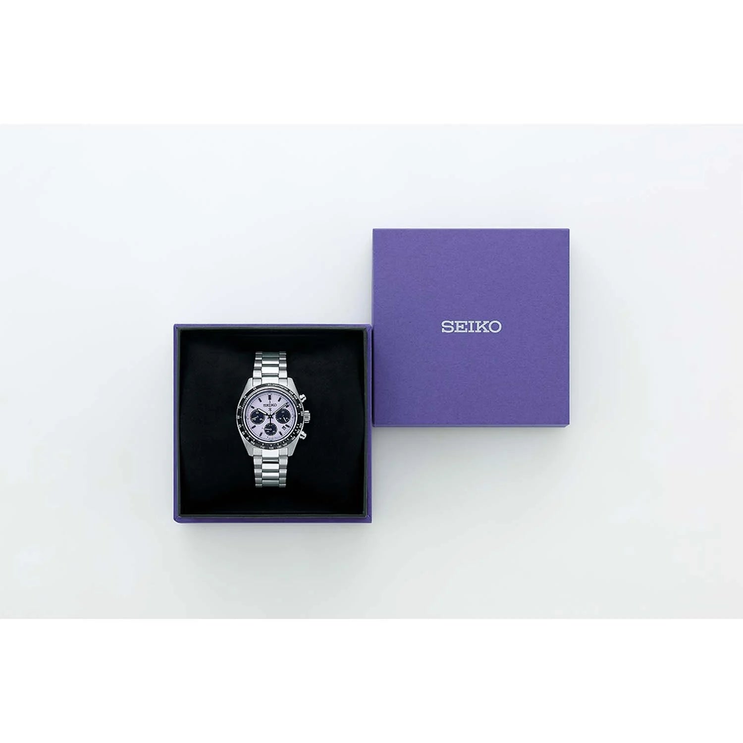 Seiko Prospex Speedtimer Solar Chronograph 2025 Tokyo World Athletics Championships Limited Edition ‘Edo Purple’ Men’s & Ladies’ 41.5mm Watch SSC955P1