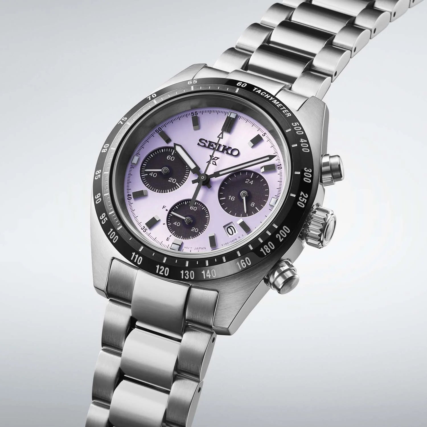 Seiko Prospex Speedtimer Solar Chronograph 2025 Tokyo World Athletics Championships Limited Edition ‘Edo Purple’ Men’s & Ladies’ 41.5mm Watch SSC955P1