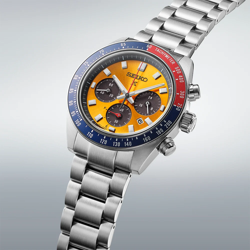 Seiko Prospex Speedtimer Solar Chronograph ‘Pogue’ 1969 Re-Interpretation Men’s 41.5mm Watch SSC947P1
