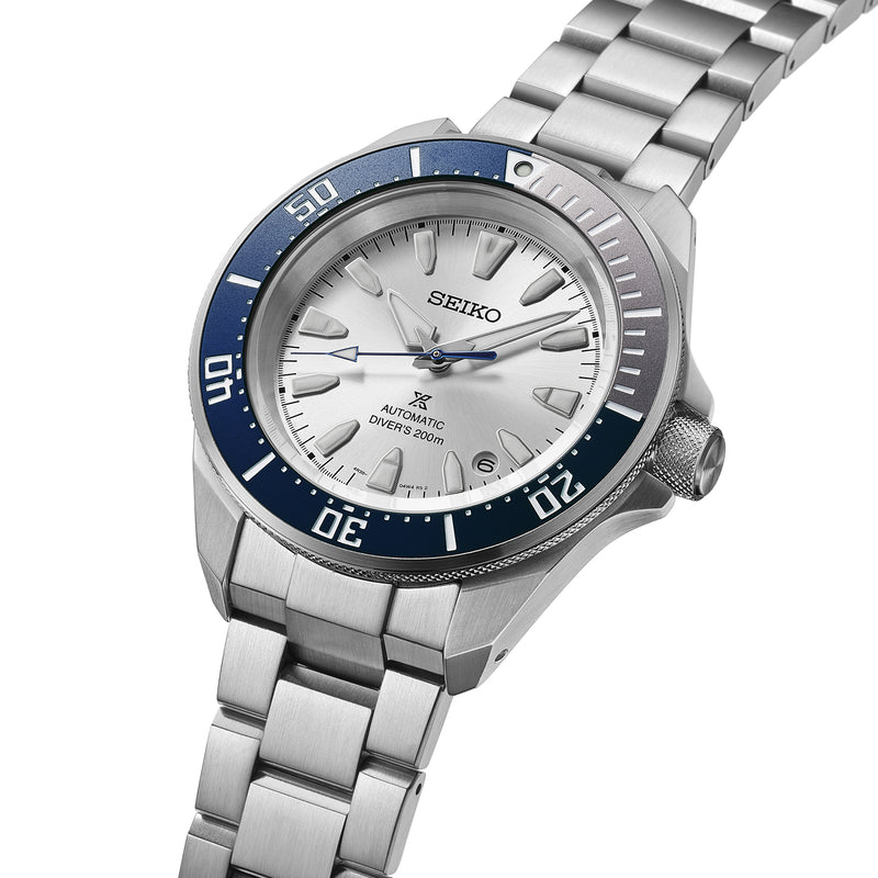 Seiko 145th Anniversary Limited Edition Prospex Diver’s “Samurai” Mechanical Silvertone Watch HBB001K1