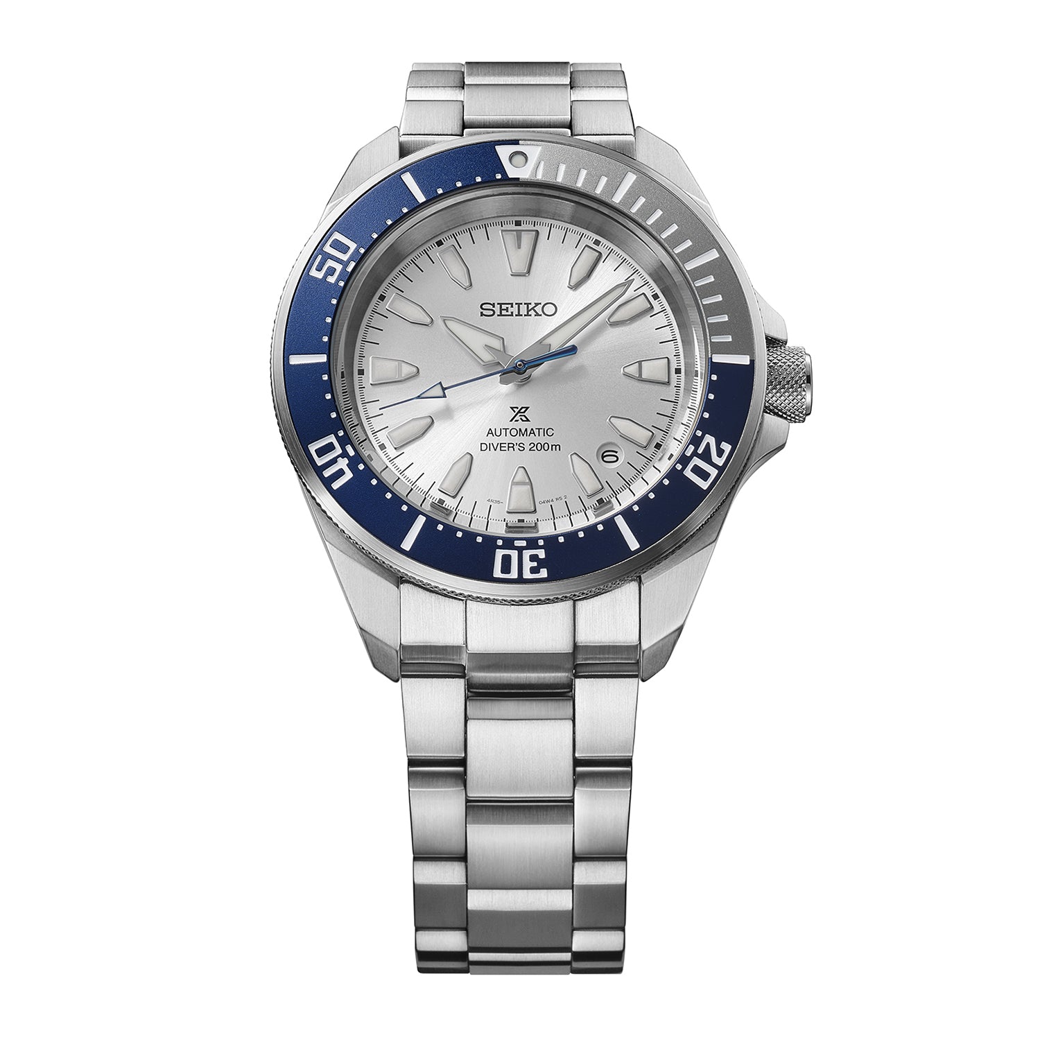 Seiko 145th Anniversary Limited Edition Prospex Diver’s “Samurai” Mechanical Silvertone Watch HBB001K1