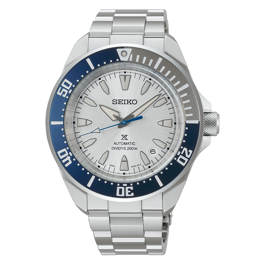 Seiko 145th Anniversary Limited Edition Prospex Diver’s “Samurai” Mechanical Silvertone Watch HBB001K1
