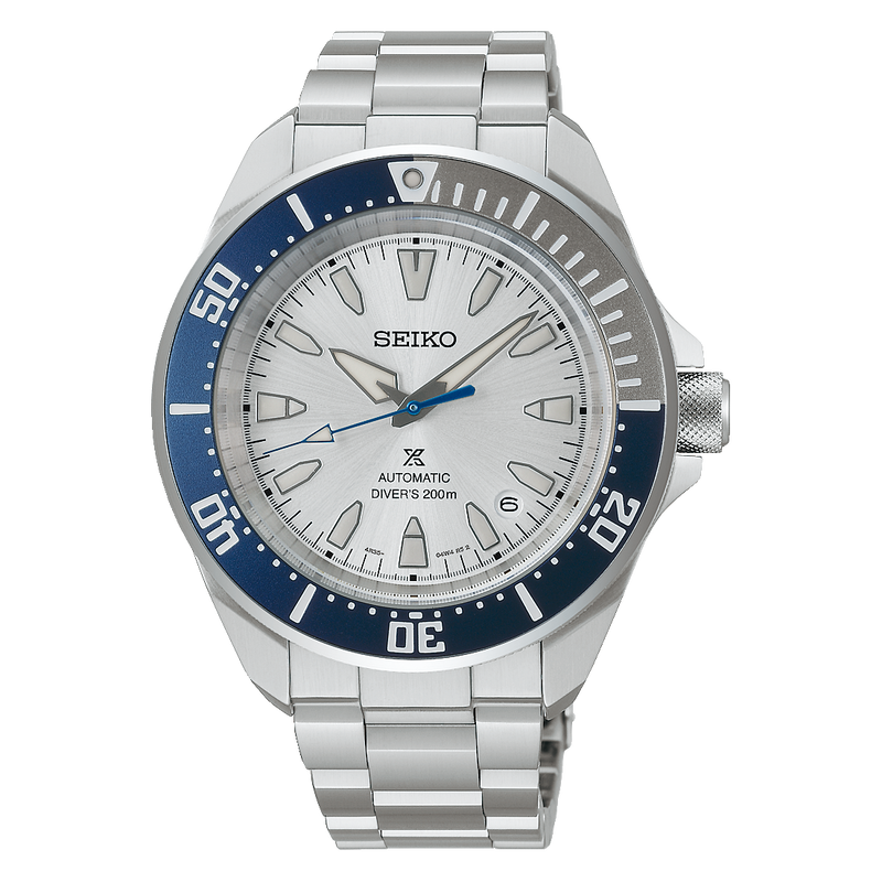 Seiko 145th Anniversary Limited Edition Prospex Diver’s “Samurai” Mechanical Silvertone Watch HBB001K1
