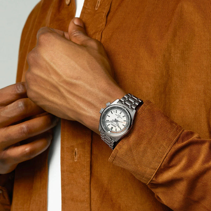 Seiko Speedtimer 6R ‘Compact Countdown’ in grey-white contrast SPB513J1