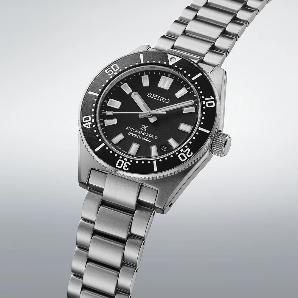 Seiko Prospex 1965 Revival Diver’s Automatic Men’s 40mm ‘Cove Black Dial’ Watch SPB453J1