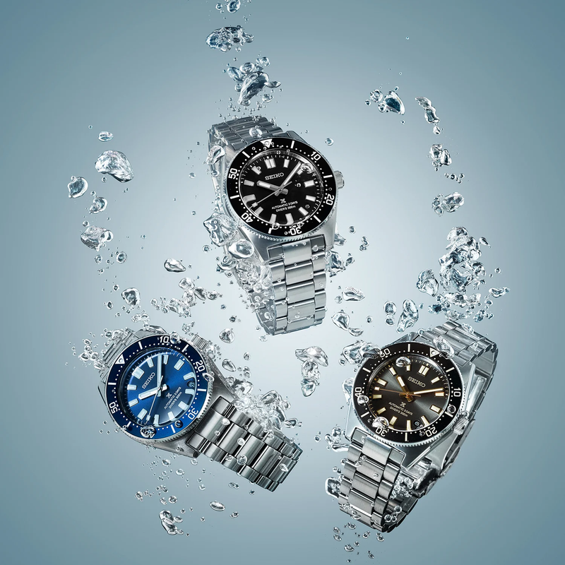 Seiko Prospex 1965 Revival Diver’s Automatic Men’s 40mm ‘Cove Black Dial’ Watch SPB453J1