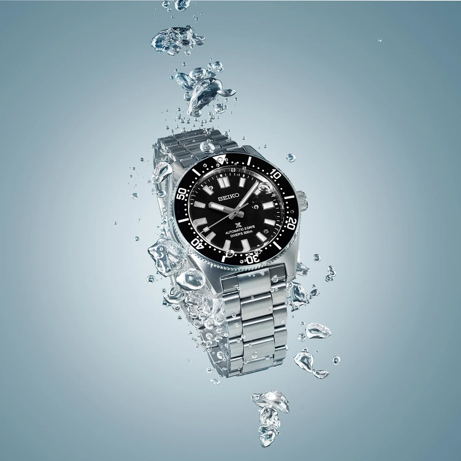 Seiko Prospex 1965 Revival Diver’s Automatic Men’s 40mm ‘Cove Black Dial’ Watch SPB453J1