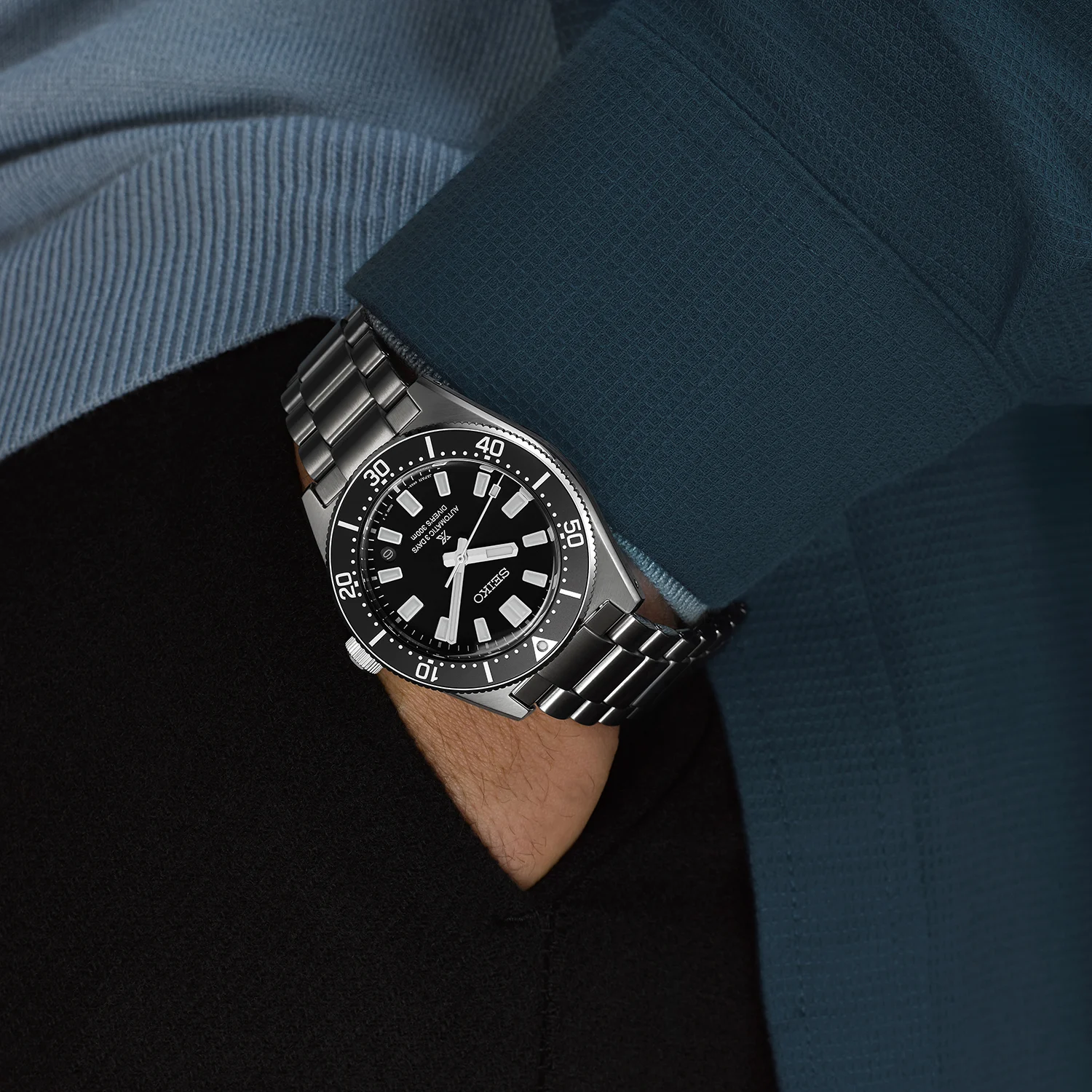 Seiko Prospex 1965 Revival Diver’s Automatic Men’s 40mm ‘Cove Black Dial’ Watch SPB453J1