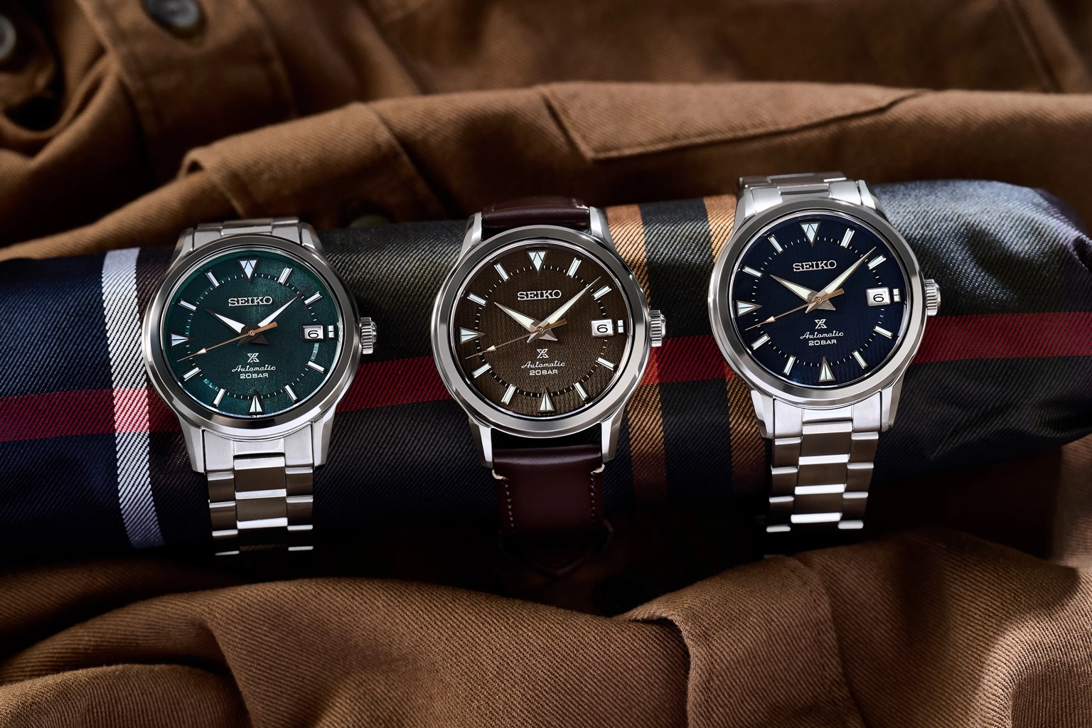 Seiko Prospex Alpinist Automatic 38mm ‘Deep Lake’ Stainless Steel Watch SPB249J1