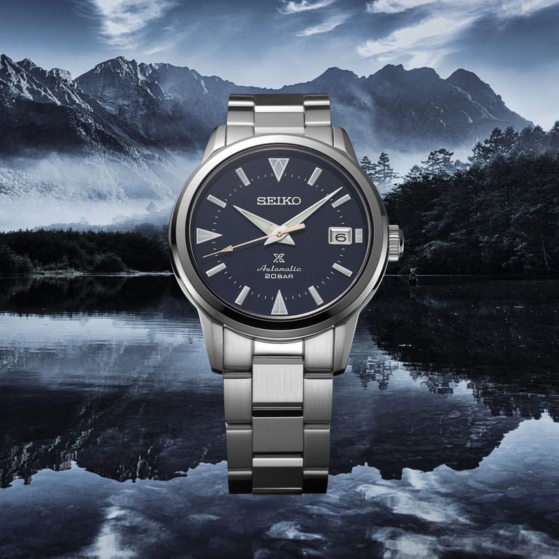 Seiko Prospex Alpinist Automatic 38mm ‘Deep Lake’ Stainless Steel Watch SPB249J1