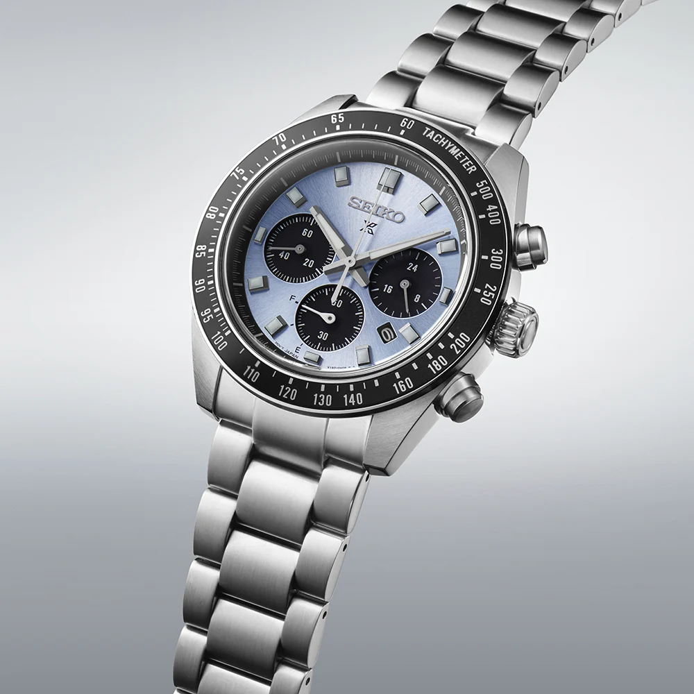 Seiko Prospex Speedtimer Solar Chronograph ‘Crystal Trophy’ 41.5mm Men’s Watch SSC935P1