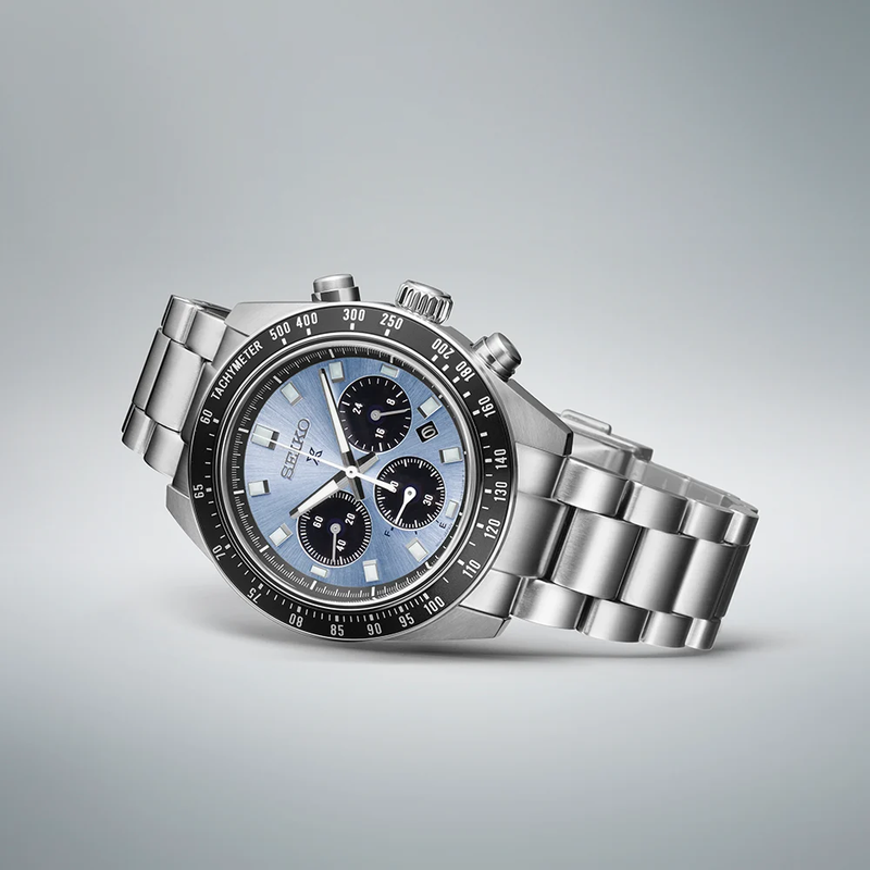 Seiko Prospex Speedtimer Solar Chronograph ‘Crystal Trophy’ 41.5mm Men’s Watch SSC935P1