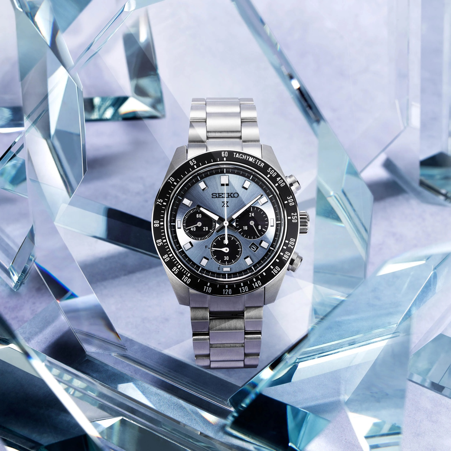Seiko Prospex Speedtimer Solar Chronograph ‘Crystal Trophy’ 41.5mm Men’s Watch SSC935P1