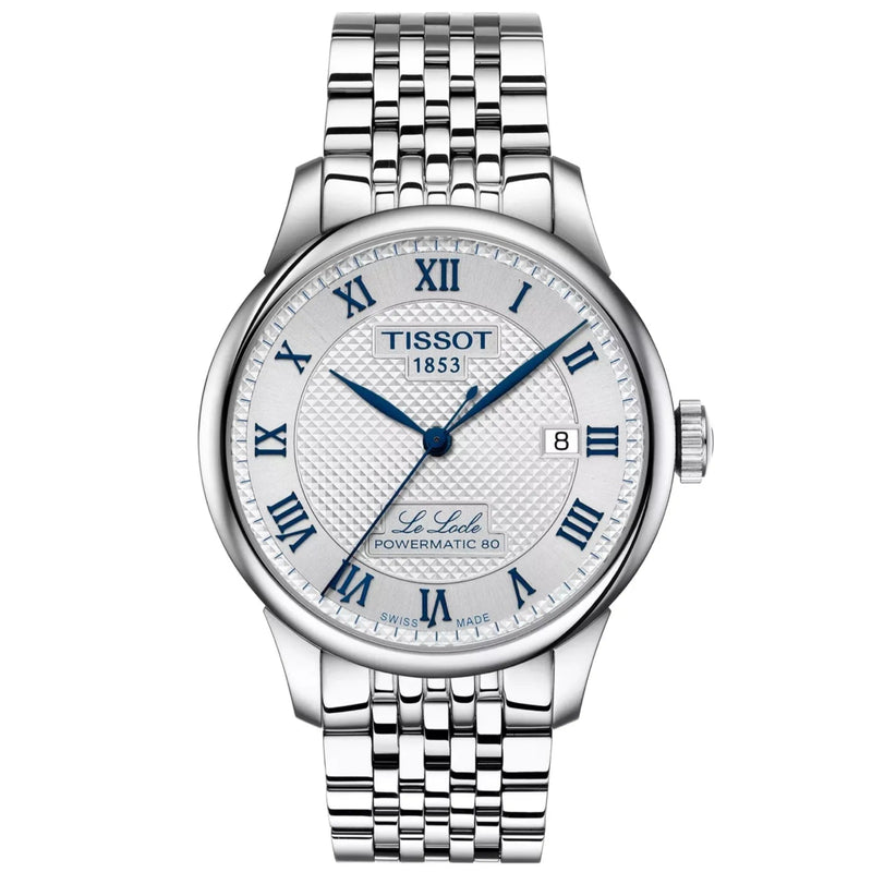 Tissot Le Locle Powermatic 80 20th Anniversary Silver Dial Watch