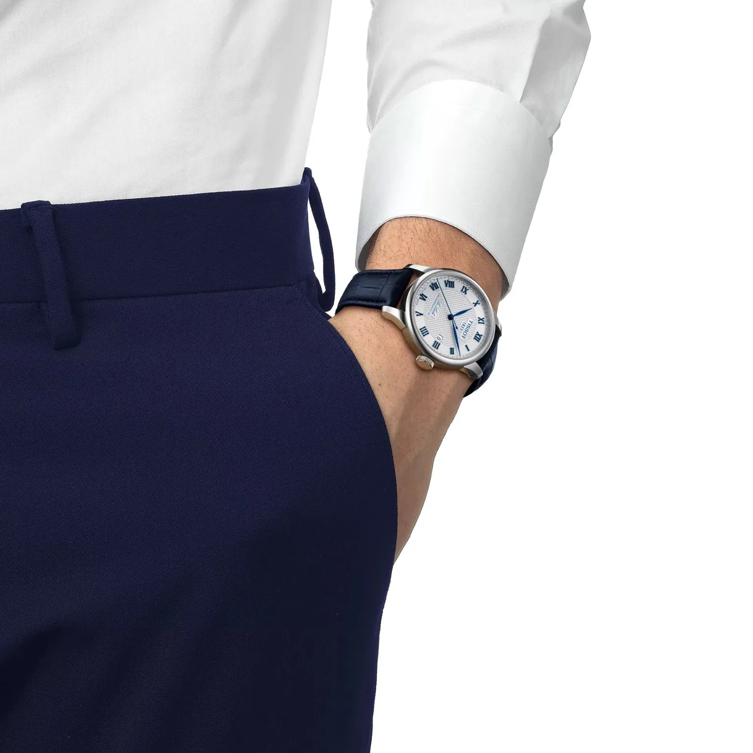 Tissot Le Locle Powermatic 80 20th Anniversary Silver Dial Watch